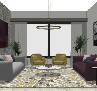 精品客厅设计家具模型 (50)